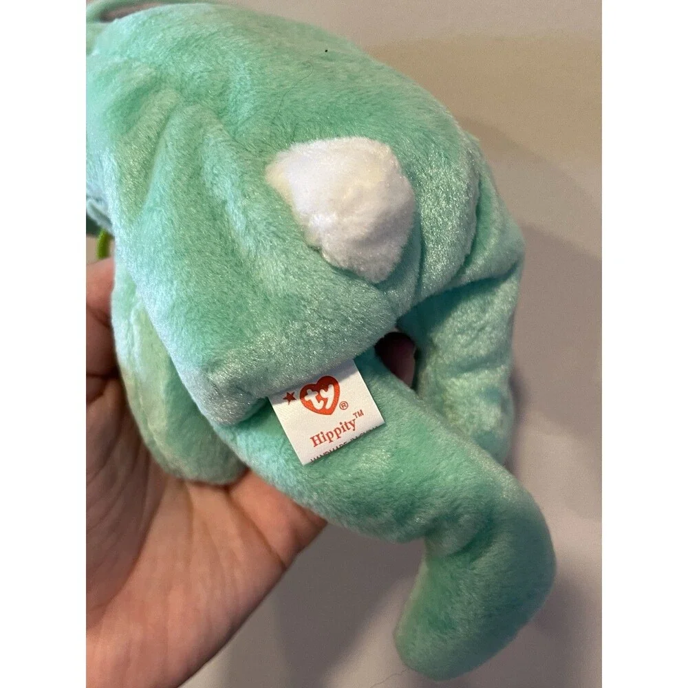 Ty Hippity the Green Bunny Plush Toy